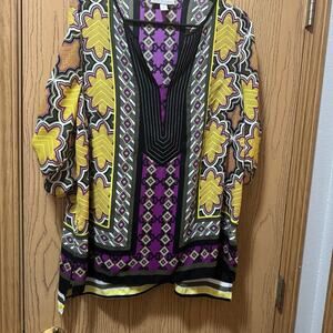 Dana Buchman  blouse size L